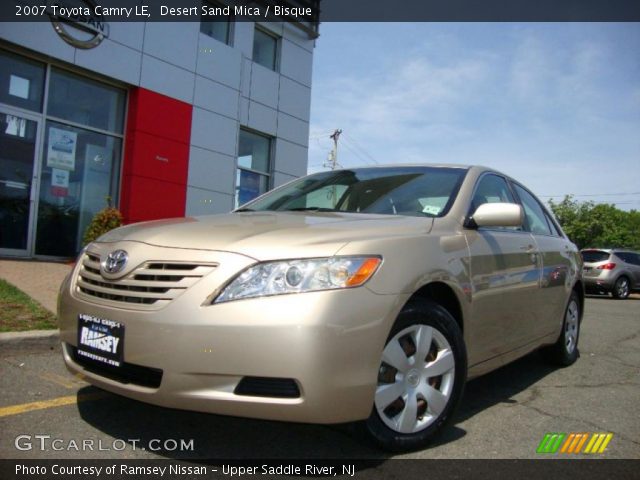 2007 Toyota Camry LE in Desert Sand Mica