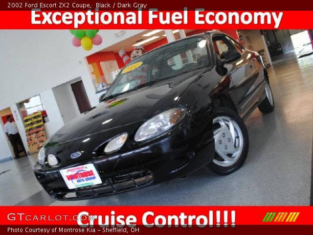 2002 Ford Escort ZX2 Coupe in Black