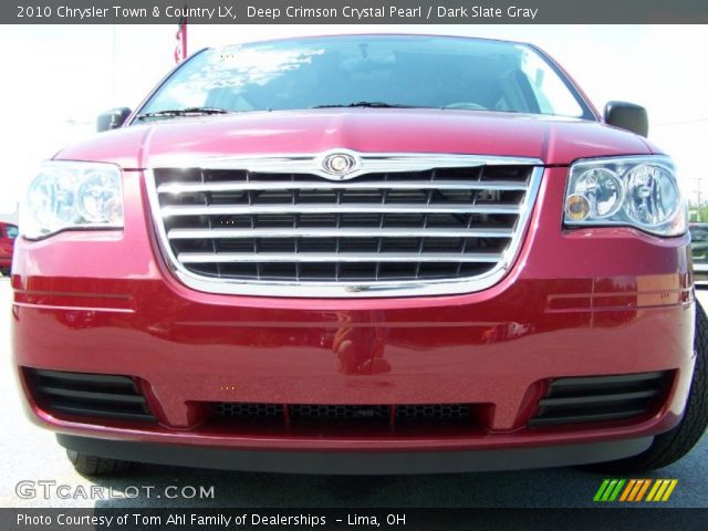 2010 Chrysler Town & Country LX in Deep Crimson Crystal Pearl