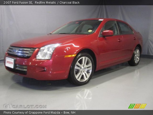 2007 Ford Fusion SE in Redfire Metallic