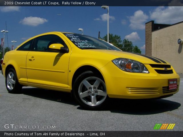 2009 Chevrolet Cobalt LT Coupe in Rally Yellow