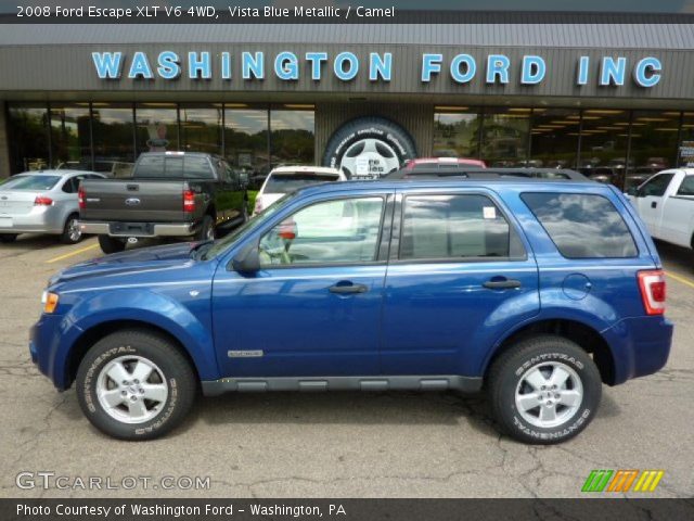 2008 Ford Escape XLT V6 4WD in Vista Blue Metallic