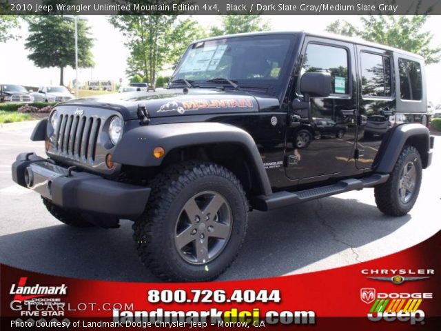 2010 Jeep Wrangler Unlimited Mountain Edition 4x4 in Black
