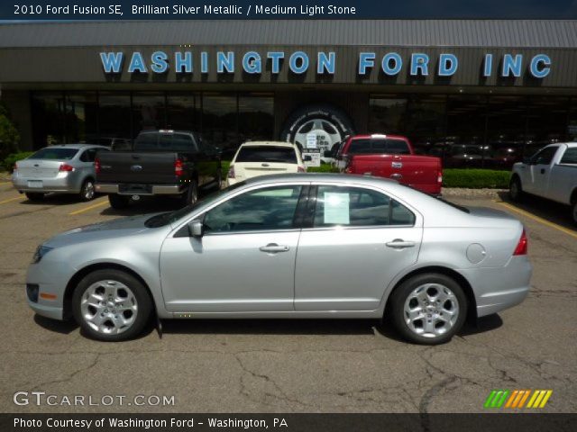 2010 Ford Fusion SE in Brilliant Silver Metallic