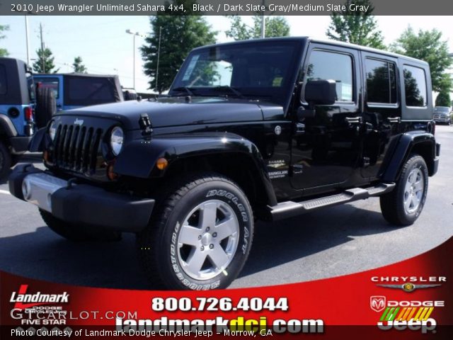 2010 Jeep Wrangler Unlimited Sahara 4x4 in Black
