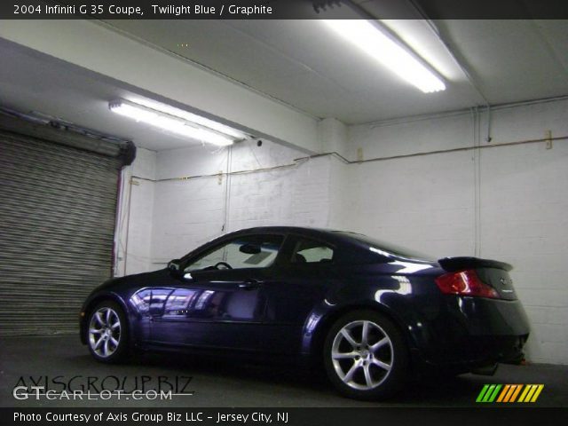 2004 Infiniti G 35 Coupe in Twilight Blue