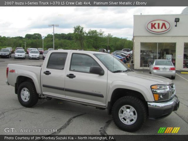 2007 Isuzu i-Series Truck i-370 LS Crew Cab 4x4 in Platinum Silver Metallic