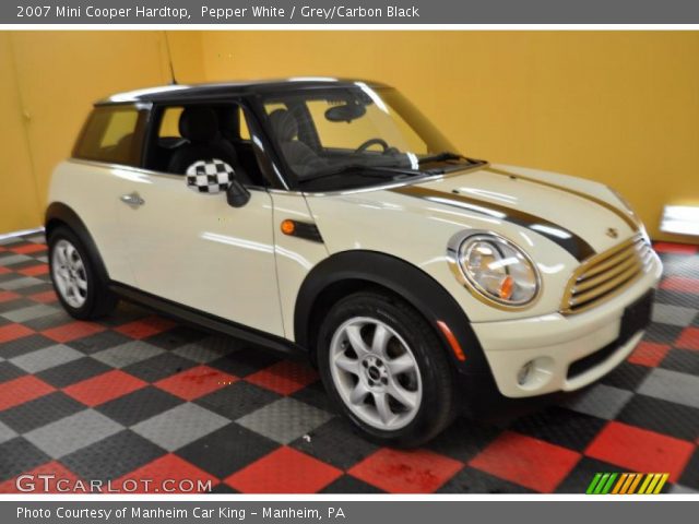 2007 Mini Cooper Hardtop in Pepper White