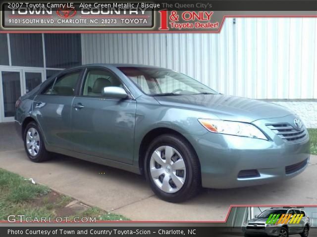 2007 Toyota Camry LE in Aloe Green Metallic