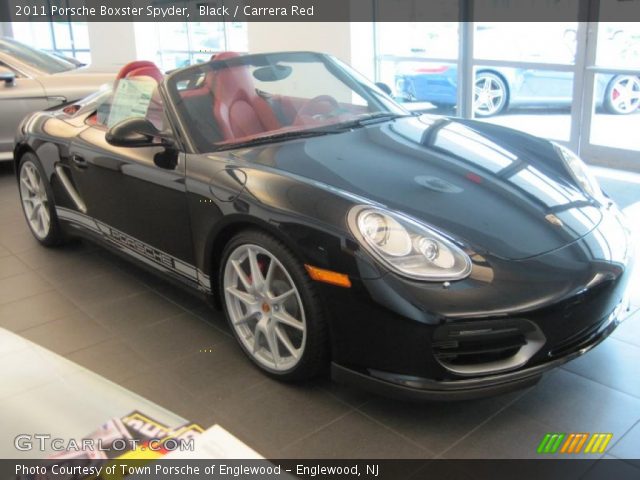 2011 Porsche Boxster Spyder in Black