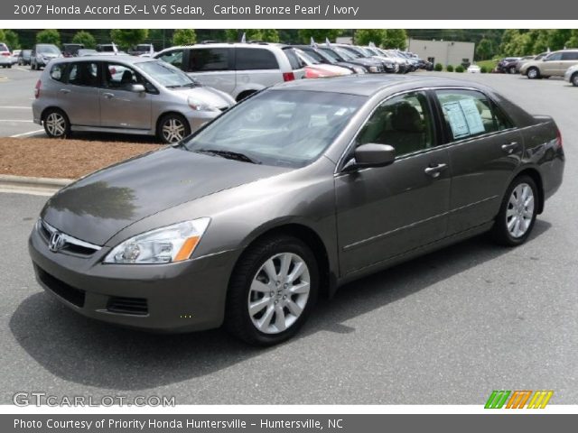 2007 Honda Accord EX-L V6 Sedan in Carbon Bronze Pearl