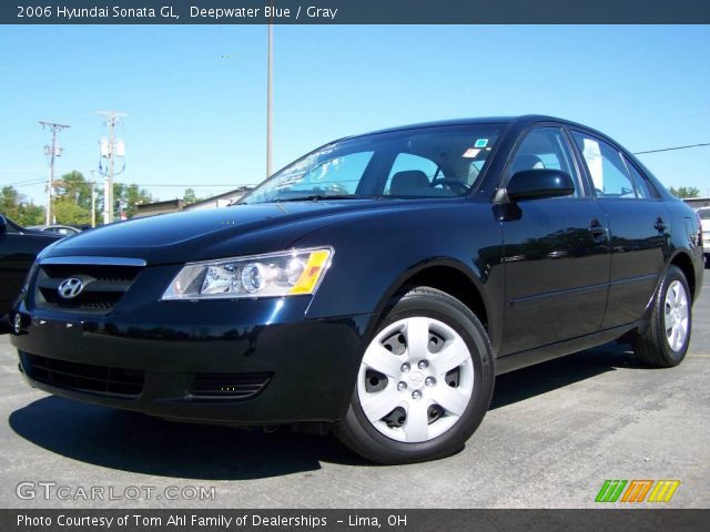 2006 Hyundai Sonata GL in Deepwater Blue