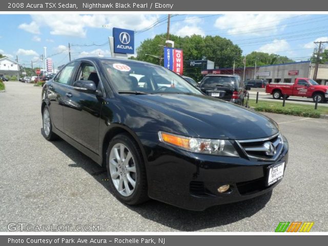 2008 Acura TSX Sedan in Nighthawk Black Pearl