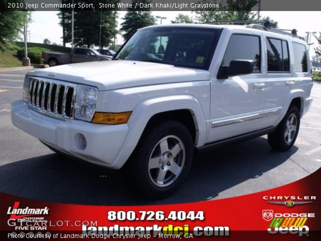 2010 Jeep Commander Sport in Stone White