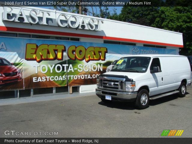 2008 Ford E Series Van E250 Super Duty Commericial in Oxford White