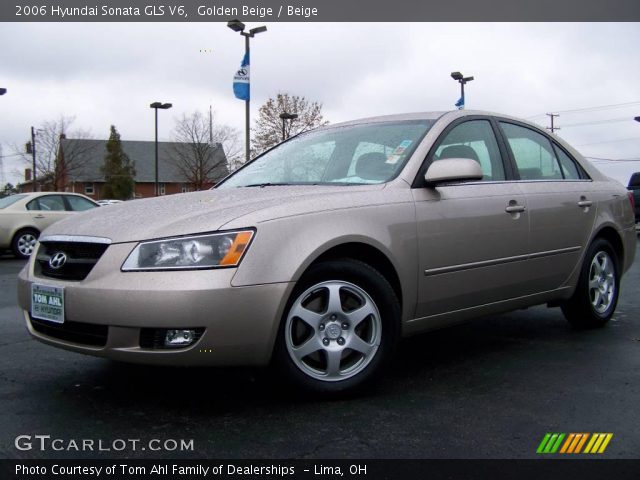 2006 Hyundai Sonata GLS V6 in Golden Beige