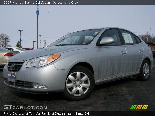 2007 Hyundai Elantra GLS Sedan in Quicksilver
