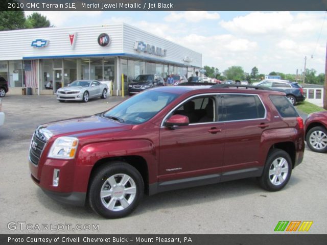 2010 GMC Terrain SLE in Merlot Jewel Metallic