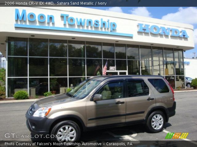 2006 Honda CR-V EX 4WD in Sahara Sand Metallic