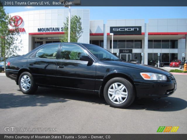 2001 Toyota Camry LE V6 in Black