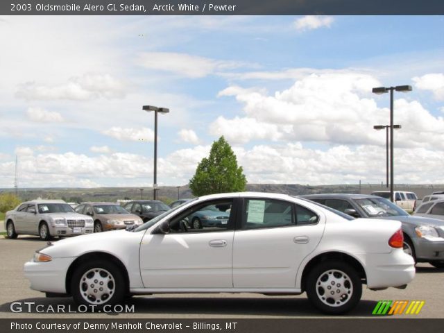 2003 Oldsmobile Alero GL Sedan in Arctic White