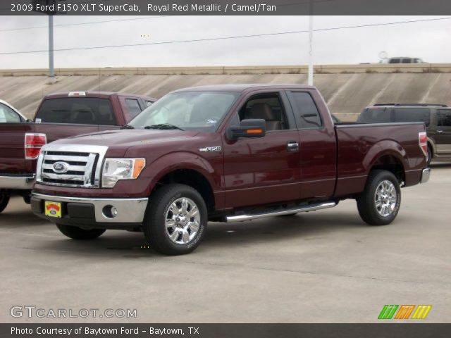 2009 Ford F150 XLT SuperCab in Royal Red Metallic