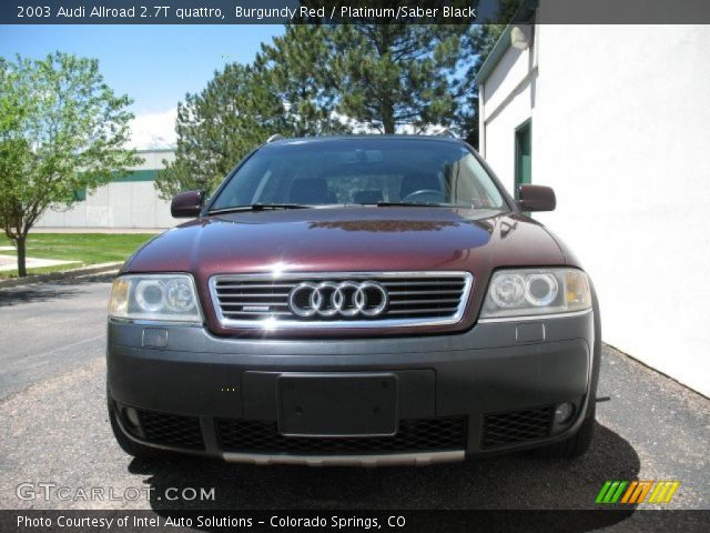 2003 Audi Allroad 2.7T quattro in Burgundy Red