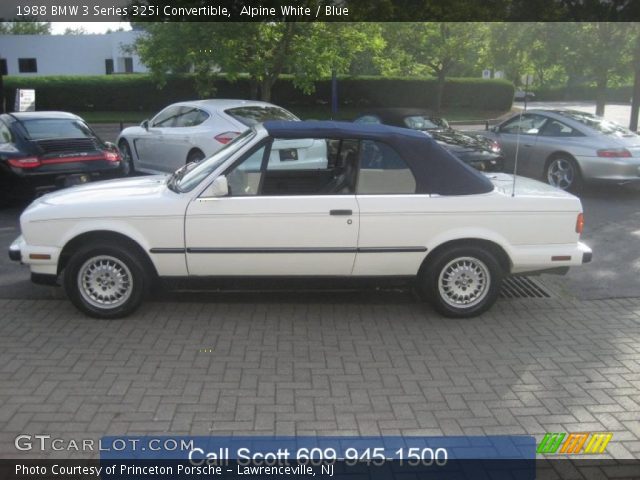 1988 BMW 3 Series 325i Convertible in Alpine White