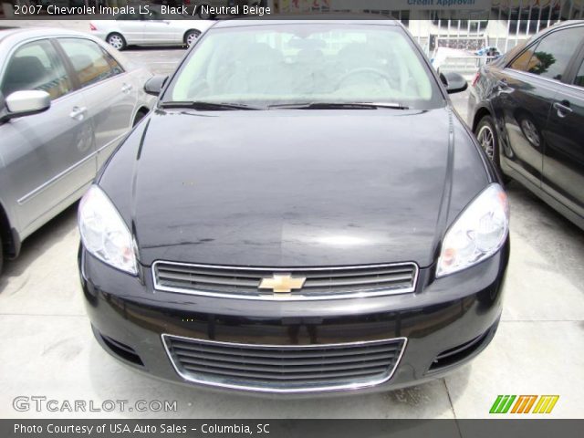 2007 Chevrolet Impala LS in Black