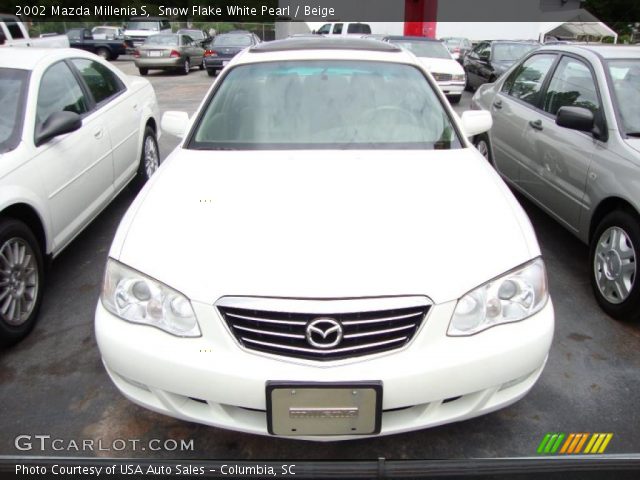 2002 Mazda Millenia S in Snow Flake White Pearl