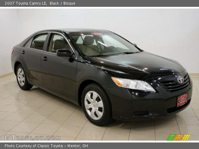 2007 Toyota Camry LE in Black