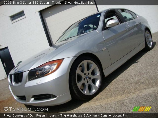 2006 BMW 3 Series 330i Sedan in Titanium Silver Metallic