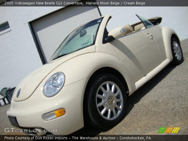 2005 Volkswagen New Beetle GLS Convertible in Harvest Moon Beige