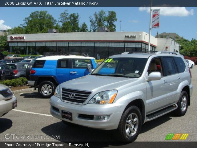 2008 Lexus GX 470 in Titanium Silver Metallic