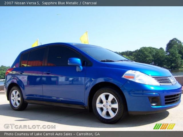 2007 Nissan Versa S in Sapphire Blue Metallic