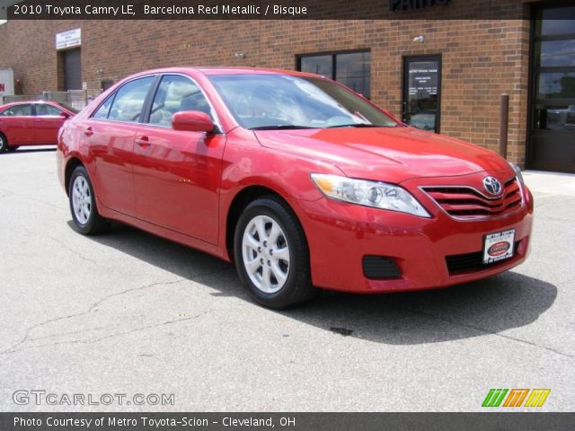 2010 Toyota Camry LE in Barcelona Red Metallic
