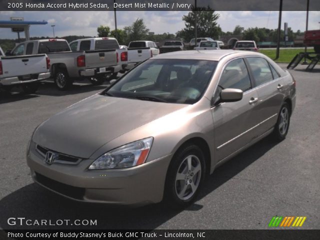 2005 Honda Accord Hybrid Sedan in Desert Mist Metallic