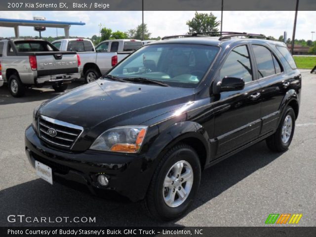 2007 Kia Sorento EX in Black