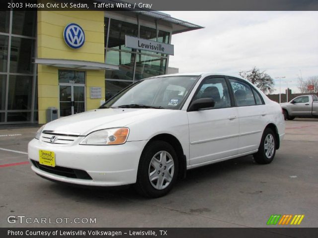 2003 Honda Civic LX Sedan in Taffeta White