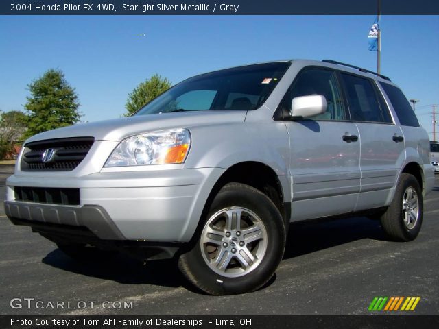 2004 Honda Pilot EX 4WD in Starlight Silver Metallic