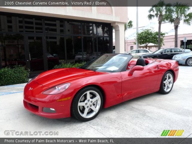 2005 Chevrolet Corvette Convertible in Victory Red