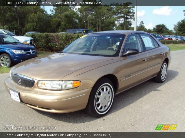 2000 Buick Century Custom in Gold Metallic