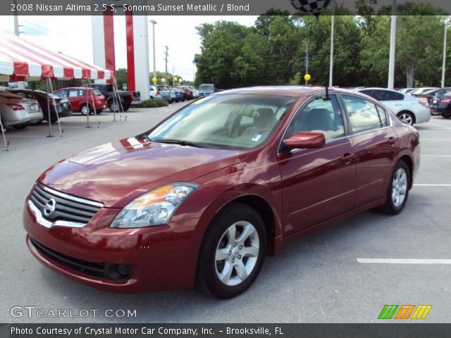 2008 Nissan Altima 2.5 S in Sonoma Sunset Metallic