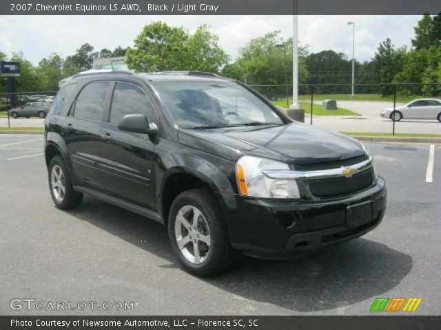 2007 Chevrolet Equinox LS AWD in Black