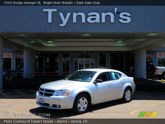 2009 Dodge Avenger SE in Bright Silver Metallic