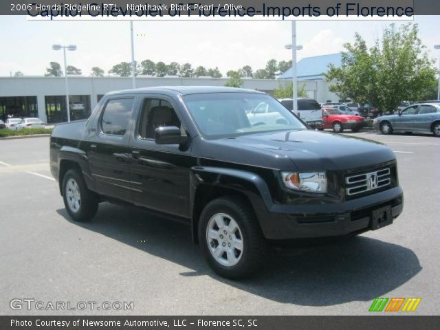 2006 Honda Ridgeline RTL in Nighthawk Black Pearl
