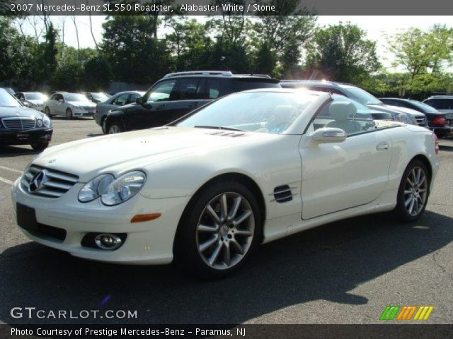 2007 Mercedes-Benz SL 550 Roadster in Alabaster White