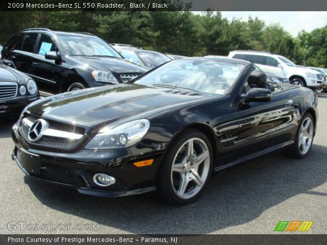 2009 Mercedes-Benz SL 550 Roadster in Black