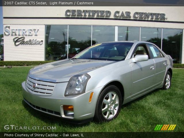2007 Cadillac CTS Sedan in Light Platinum