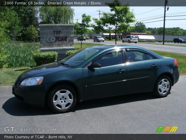 2006 Pontiac G6 Sedan in Emerald Green Metallic